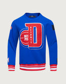 Pro Standard NBA Detroit Pistons Mashup Rib Crewneck