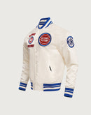 Pro Standard NBA Detroit Pistons Retro Classic Rib Satin Jacket