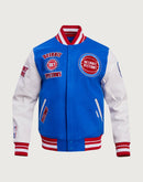 Pro Standard NBA Detroit Pistons Retro Classic Rib Wool Varsity Jacket