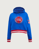 Pro Standard NBA Detroit Pistons Retro Classic Rib Cropped Hoodie