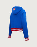 Pro Standard NBA Detroit Pistons Retro Classic Rib Cropped Hoodie