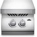 Built-in 500 Series Inline Dual Range Top Burner, Stainless Steel Cover