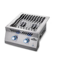 Built-In 700 Series 18" Dual Range Top Burner Propane, Stainless Steel