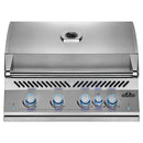 Built-In 700 Series 38" with Infrared Rear Burner Natural Gas, Stainless Steel