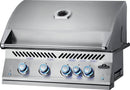 Built-In 700 Series 32" with Infrared Rear Burner Natural Gas, Stainless Steel