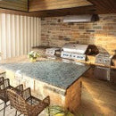 Built-In 700 Series 44" with Dual Infrared Rear Burners, Natural Gas, Stainless Steel