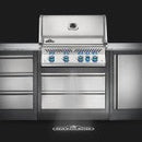 Built-in Prestige PRO™ 500 Natural Gas Grill Head with Infrared Rear Burner, Stainless  Steel