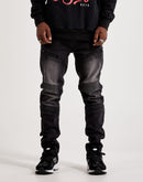 BKYS Lucky Charm Moto Jeans