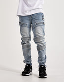BKYS Lucky Charm Moto Jeans