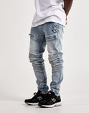 BKYS Lucky Charm Moto Jeans