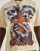 BKYS Saint Cross Cropped Tee
