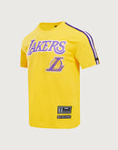 Pro Standard Los Angeles Lakers Logo Pro Team Taping Tee