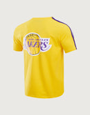 Pro Standard Los Angeles Lakers Logo Pro Team Taping Tee