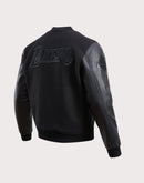 Pro Standard Los Angeles Lakers Triple Black Varsity Jacket