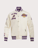 Pro Standard NBA Los Angeles Lakers Retro Classic Rib Satin Jacket