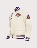 Pro Standard NBA Los Angeles Lakers Retro Classic Rib Satin Jacket