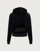 Pro Standard NBA Los Angeles Lakers Triple Black Velour Zip Hoodie