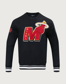 Pro Standard NBA Miami Heat Mashup Rib Crewneck