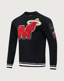 Pro Standard NBA Miami Heat Mashup Rib Crewneck