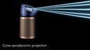 Dyson Air Purifier BP04 Tower in Blue/Gold