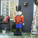6ft Christmas Inflatable Nutcracker Toy Soldier with Candy Cane