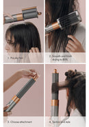 Dyson Airwrap Multi-Styler Complete Long in Nickel/Copper