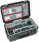 SKB iSeries 3I-2011-7DL Case with Think Tank- Designed Photo Dividers & Lid Organizer (Black)