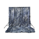 Savage Blue Winter Crushed Muslin 10’x24’
