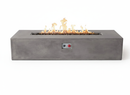 PyroMania Fire - Brut 72 Rectangle Concrete Fire Pit Table