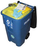 Oil-Dri Chemical / Hazmat Portable Spill Kit, 50 gal. Wheeled Bin - L90450