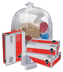 Tough Guy 56 gal. HDPE Heavy Trash Bags, Coreless Roll, Clear, 200PK - 49P434