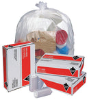 Tough Guy 60 gal. HDPE Heavy Trash Bags, Coreless Roll, Clear, 200PK - 49P435