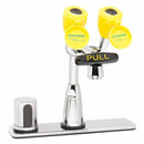 Speakman SEF-1813 Battery Operated Sensor Eyesaver Eyewash Faucet with 8 In. Deck Plate & Thermostatic Mixing Valve