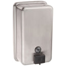 Sustainable Supply, SD6700, Commercial Soap Dispenser, Stainless Steel, Surface Mount