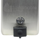 Sustainable Supply, SD6700, Commercial Soap Dispenser, Stainless Steel, Surface Mount