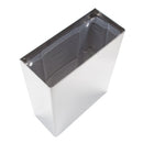 Sustainable Supply, SSTC, 9 Stainless Steel Public Restroom Trash Can