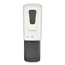 Alpine Automatic Hands-Free Gel Hand Sanitizer/Soap Dispenser with Drip Tray, 1200 mL, White - 430-L-T