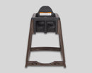 Koala Kare KidSitter Brown Legs/Black Seat High Chair - KB966-02