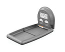 Koala Kare KB301-01SS Grey with Stainless Steel Veneer Vertical Baby Changing Station, Surface-Mounted