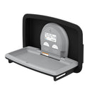 Bobrick (Koala Kare) KB310-SSRE-MBLK Horizontal Recessed SS BCS Matte Black Baby Changer