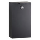 Bobrick 35139.MBLK Matte Black Surface Mount Napkin Disposal