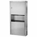 Alpine Surface Mounted Paper Towel Dispenser / Waste Receptacle - ALP494