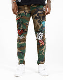 Preme Late Patch Cargo Jeans