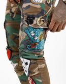 Preme Late Patch Cargo Jeans