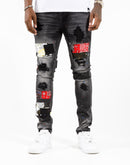 Preme Multi-Patch Jeans