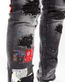 Preme Multi-Patch Jeans