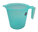 TABAKH Cello Frosty Plastic Bath Mug 1 Liter – Durable, Lightweight & Stylish Tumbler – Ideal for Daily Use in Bathroom & Kitchen