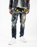 Preme Ojos De Gato Jeans