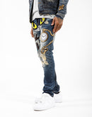 Preme Ojos De Gato Jeans