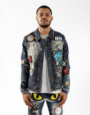 Preme Ojos De Gato Jean Jacket